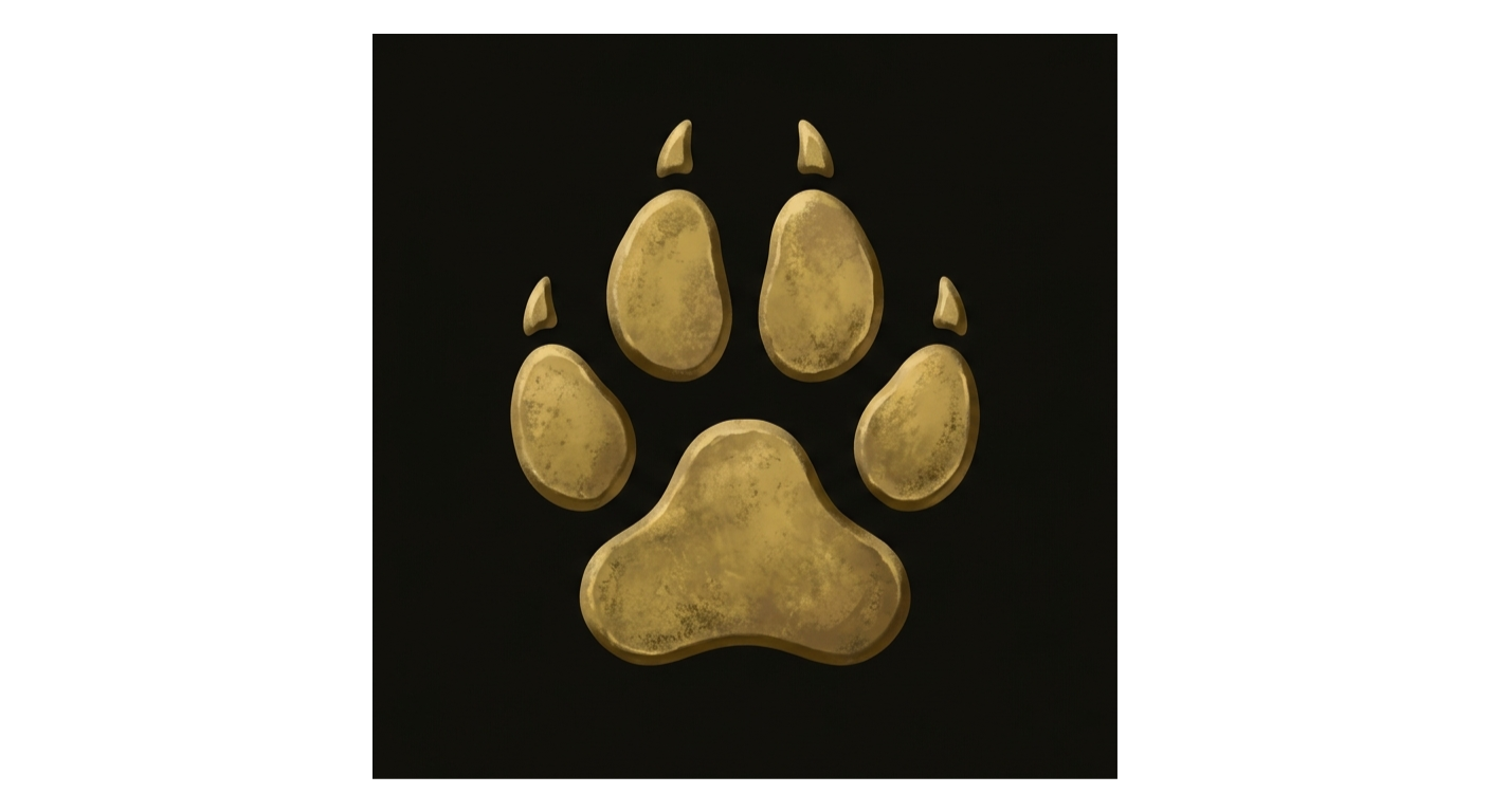 Wolf paw